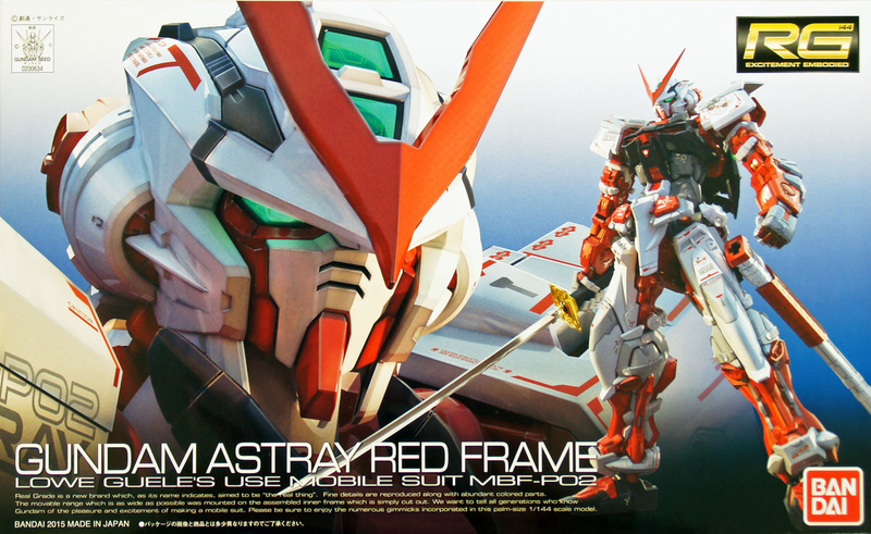 Bandai Spirits RG 1/144 MBF-P02 Gundam Astray Red Frame Model Kit