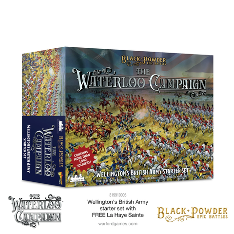 Black Powder: Epic Battles - Waterloo Wellington's British Starter Set (15mm)