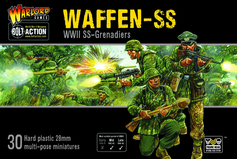 Bolt Action: German Army - Waffen SS (Plastic Set)