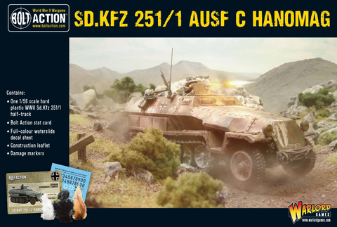 Bolt Action: German Army - Sd.Kfz 251/1 Ausf D Hanomag