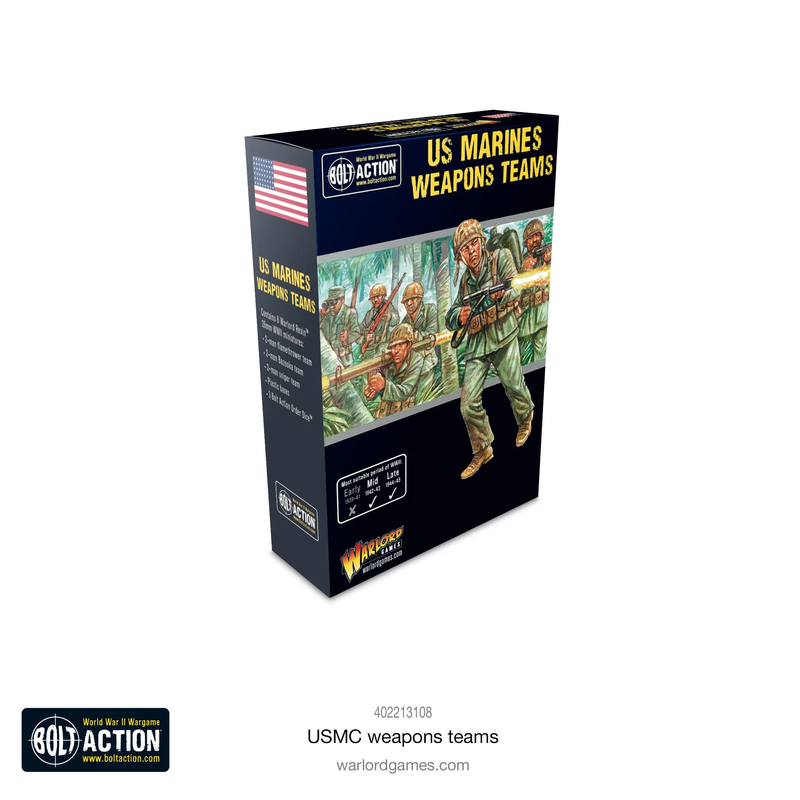 Bolt Action: US Army - USMC Weapons Teams