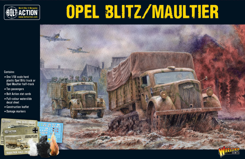Bolt Action: German Army - Opel Blitz/Maultier