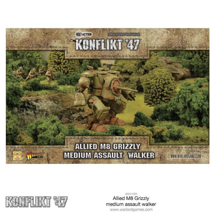 Konflikt ’47: United States – M8 Grizzly Medium Assault Walker