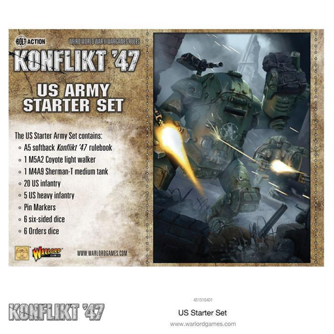 Konflikt '47: US Army - Starter Set