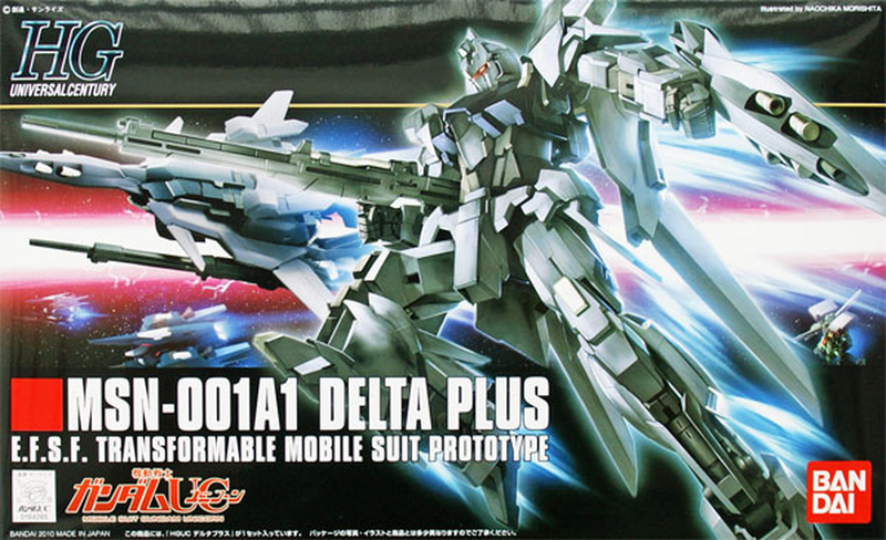 Bandai Spirits HGUC 115 1/144 MSN-001A1 Delta (δ) Plus Model Kit