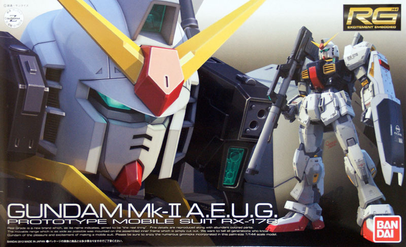 Bandai Spirits RG 1/144 RX-178 Gundam MK-Ⅱ(AEUG) Model Kit