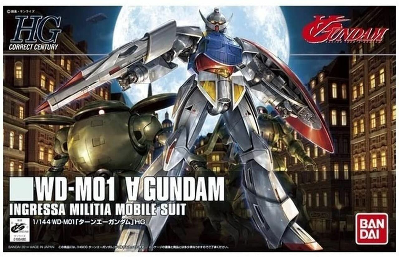 Bandai Spirits HGUC 177 1/144 WD-M01 ∀ Gundam "turn A Gundam Model Kit