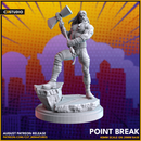 Thor (Ultimates) 40mm Scale Miniature | Crisis Protocol Proxy | C27