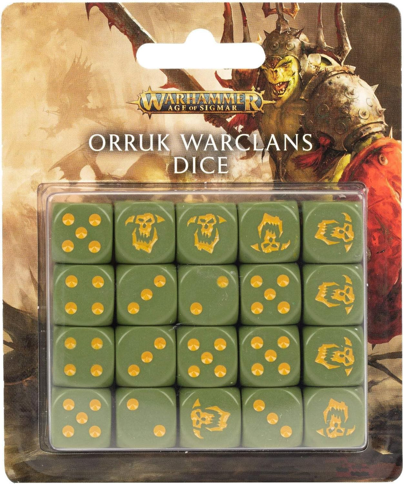 Age of Sigmar: Dice - Orruk Warclans