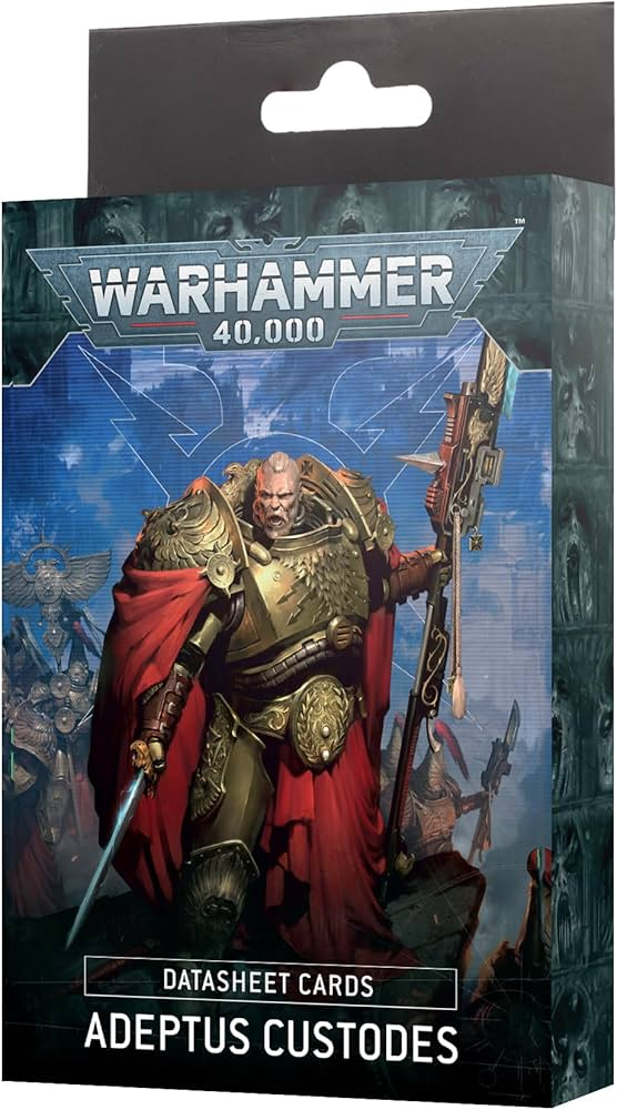 Warhammer 40k: Adeptus Custodes - Datasheet Cards