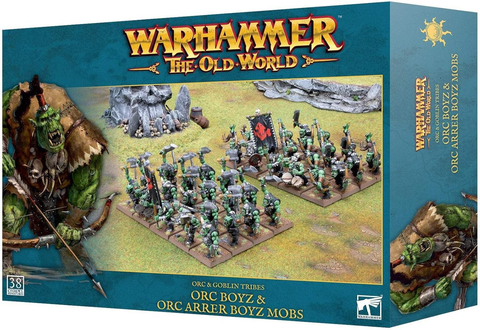 Warhammer Old World: Orc & Goblins - Orc Boyz Mob