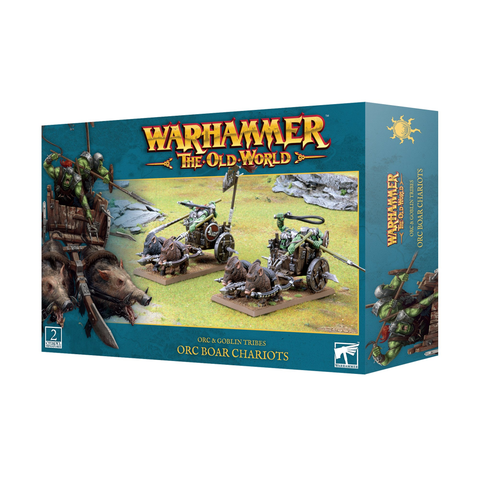 Warhammer Old World: Orc & Goblins - Orc Boar Chariots