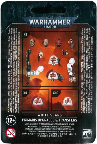 Warhammer 40k: Space Marines - White Scars Primaris Upgrades and Transfers