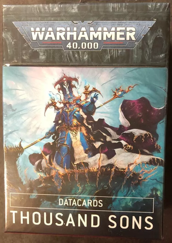 Warhammer 40K: Thousand Sons Datacards