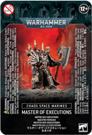 Warhammer 40K: Chaos Space Marines - Master of Executions