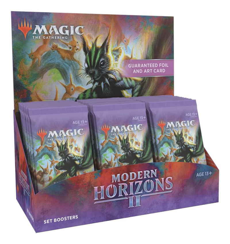 modern horizons 2 booster box case MTG 30-Pack Play & Set Booster Acrylic Magnetic Display | Heavy Duty 8+5mm Thick Acrylic, UV Protection Storage Box Play Boosters are the ideal booster for the play environment Magic The Gathering CCG: Modern