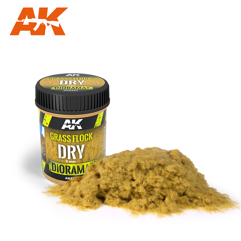 AK Interactive Grass Flock - Dry