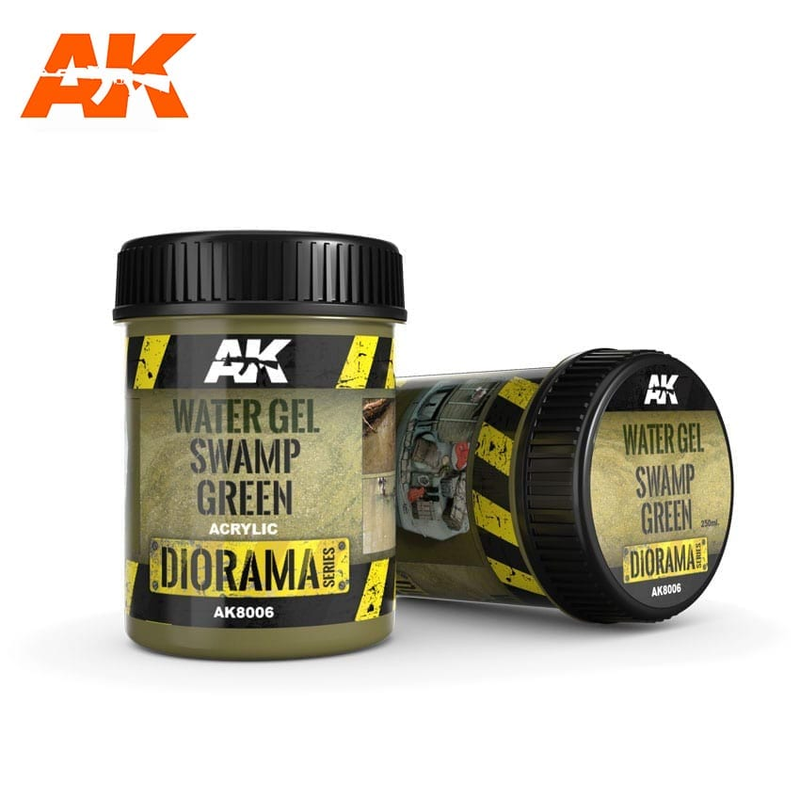 AK Interactive Water Gel - Swamp Green (250 ML)