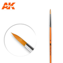 AK Interactive Round Brush 6 Synthetic