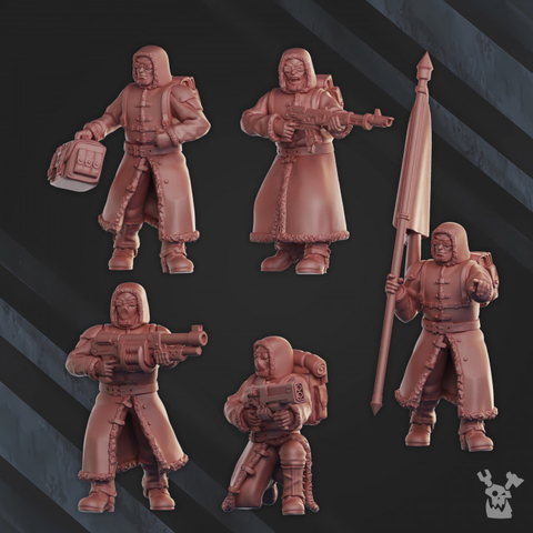 Frostborn Command Squad | DakkaDakka | Grim Dark | Fantasy | One Page Rules