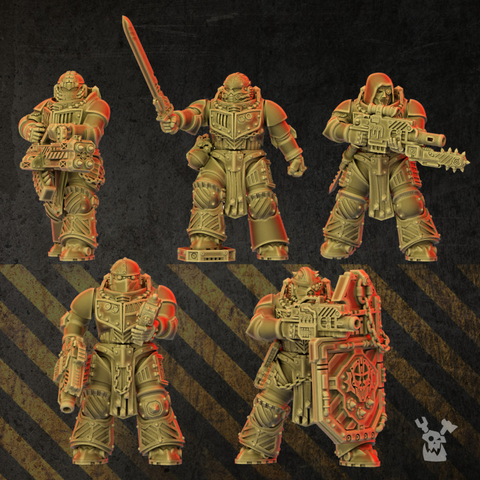 Full Metal Brothers Assembly Kit | DakkaDakka | Grim Dark | Fantasy | One Page Rules