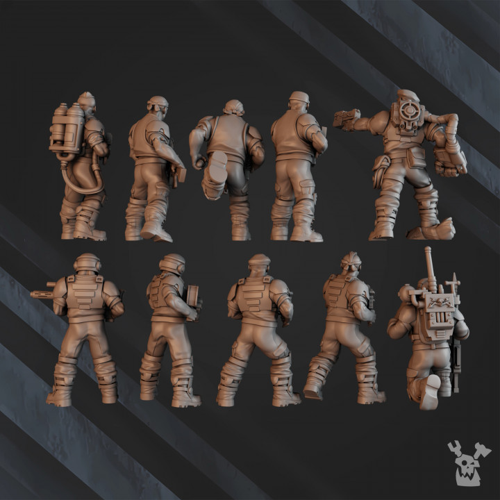 Green Hell Division Commando Squad | DakkaDakka | Grim Dark | Fantasy | One Page Rules