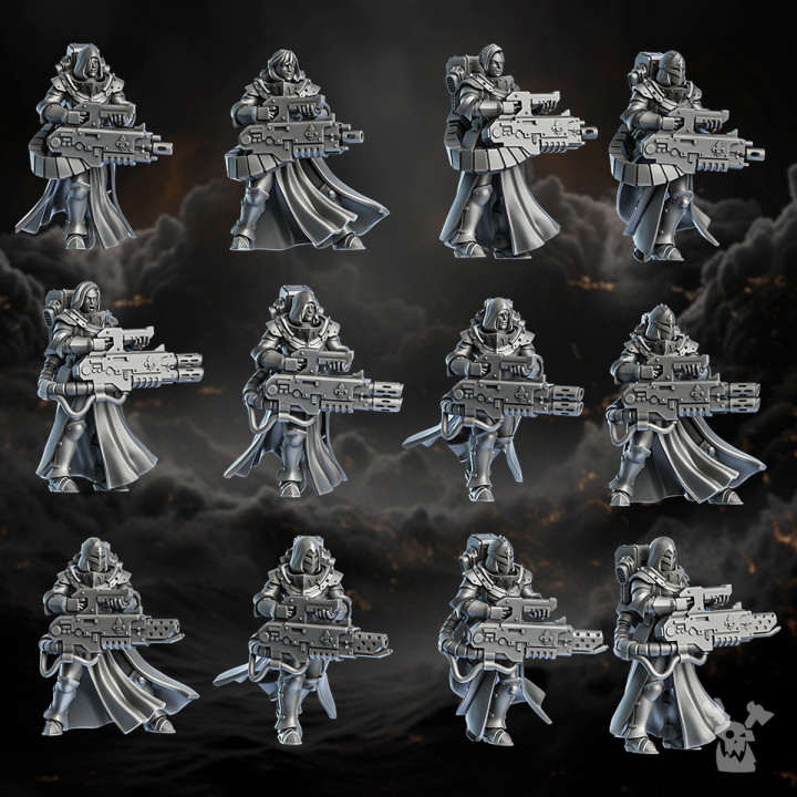 Heavy Sisters Squad | DakkaDakka | Grim Dark | Fantasy | One Page Rules