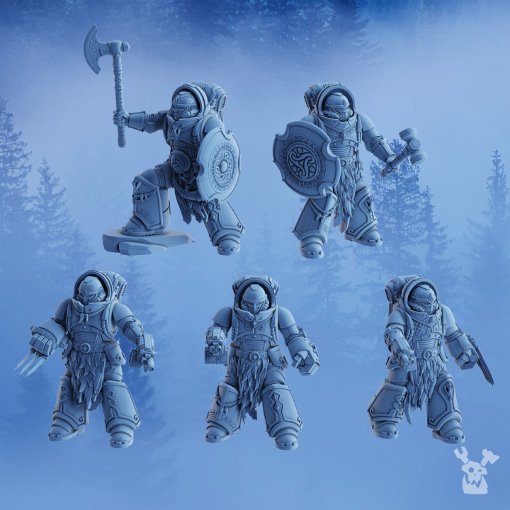 Icebreakers Assembly Kit | DakkaDakka | Grim Dark | Fantasy | One Page Rules