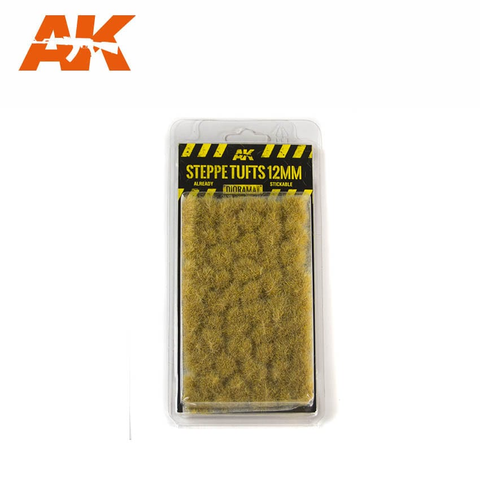 AK Interactive Steppe Tufts 8mm