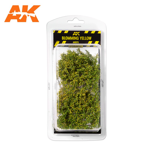 AK Interactive Blomming Yellow Shrubberies 1/35 / 75mm / 90mm