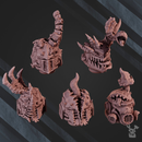 Pandemonium Helmets Bits | DakkaDakka | Grim Dark | Fantasy | One Page Rules