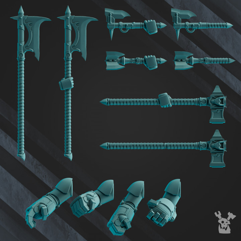 Scylla Legion Battle Brothers Melee Weapons Set | DakkaDakka | Grim Dark | Fantasy | One Page Rules