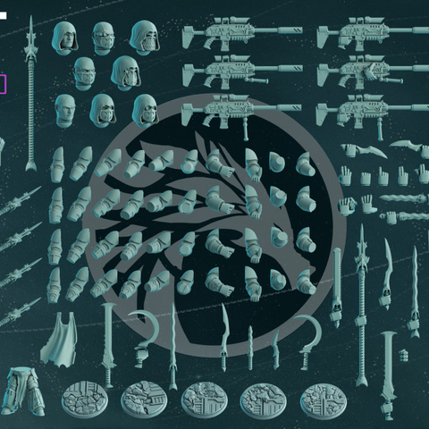 Scylla Legion Core Set (Battle Brothers Build Kit) | DakkaDakka | Grim Dark | Fantasy | One Page Rules