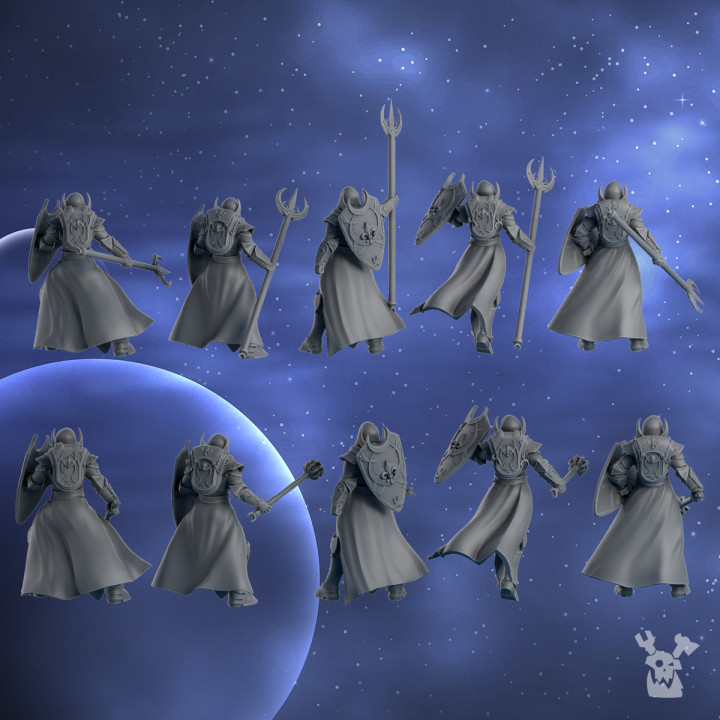 Silver Guards Squad Build Kit | DakkaDakka | Grim Dark | Fantasy | One Page Rules