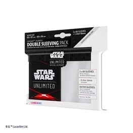 Star Wars: Unlimited Art Sleeves With Outer Sleeves-Red