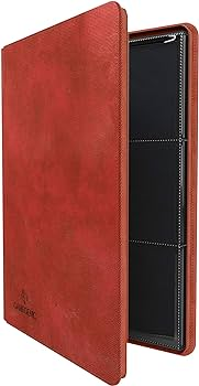 Binder Zip-Up Album 18- Pocket: Red