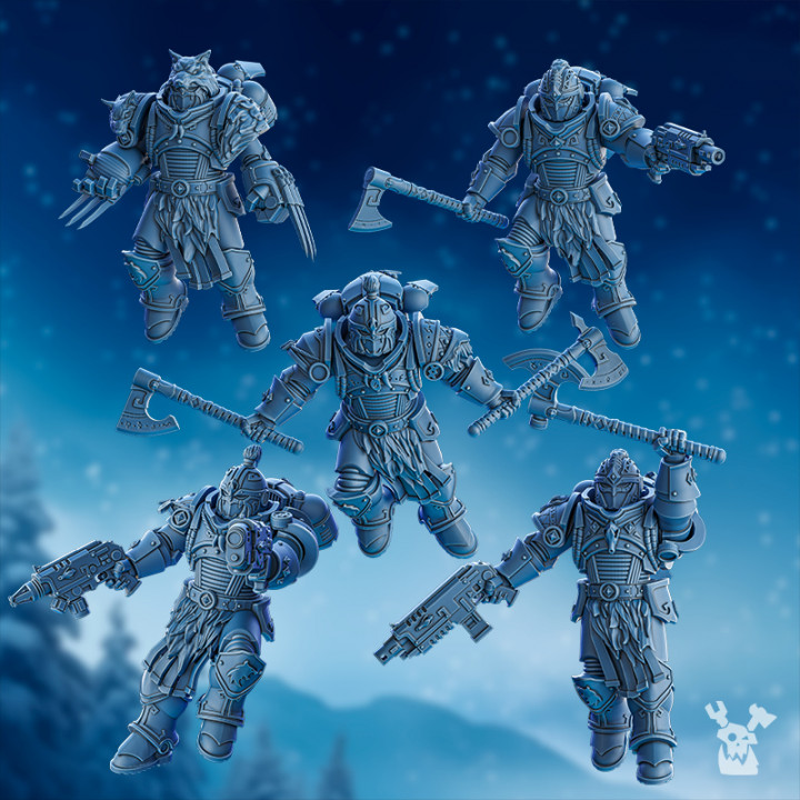 Stormbringers Tempest Wolves Squad | DakkaDakka | Grim Dark