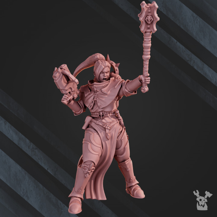 War Sisters Commander | DakkaDakka | Grim Dark | Fantasy | One Page Rules