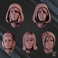 War Sisters Head Bits "Great Martyrs" | DakkaDakka | Grim Dark
