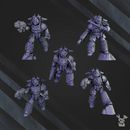 White Megalodon Clan Storm Squad w/ Jetpacks | DakkaDakka | Grim Dark