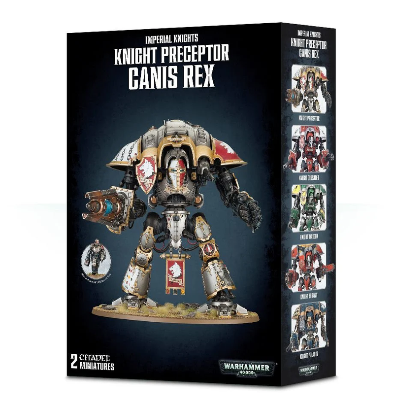 Warhammer 40k: Imperial Knights – Knight Preceptor, Canis Rex