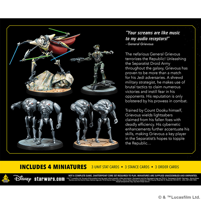 STAR WARS: SHATTERPOINT - APPETITE FOR DESTRUCTION SQUAD PACK