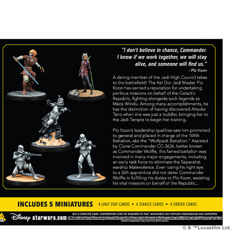 STAR WARS: SHATTERPOINT - LEAD BY EXAMPLE SQUAD PACK