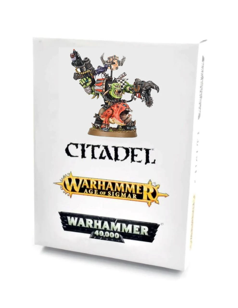 Warhammer 40k: Orks - Ork Warboss with Attack Squig (Citadel Finecast)