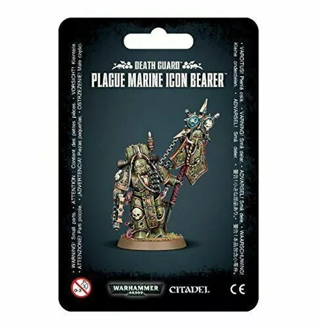 Warhammer 40k: Death Guard – Plague Marine Icon Bearer