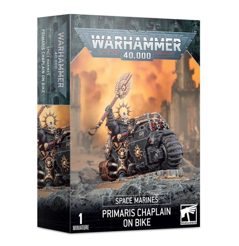 Warhammer 40k: Space Marines – Primaris Chaplain on Bike