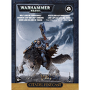 Warhammer 40k: Space Wolves - Wolf Lord on Thunderwolf
