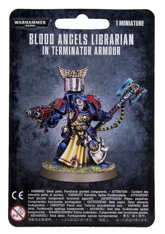Warhammer 40k: Blood Angels - Librarian in Terminator Armour