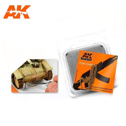 AK Interactive Rusty Tow Chain - Small