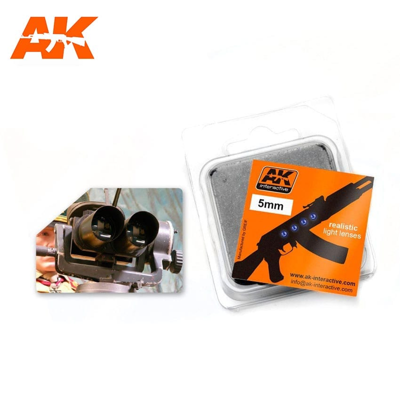 AK Interactive Optic Colour 5mm Lenses